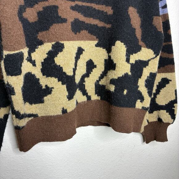 Zero Degrees Celcius Abstract Animal Sweater S - Picture 4 of 10